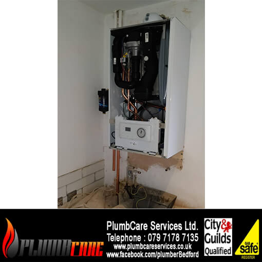 boiler replacement plumber bedford
